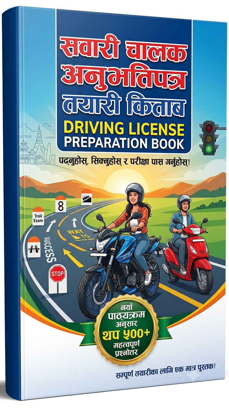 Driving License Preparation Book Motorcycle / Scooter